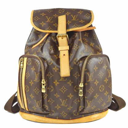 Louis Vuitton Monogram Sac A De Bosphor Backpack Daypack Brown
