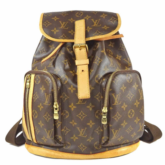 Louis Vuitton Monogram Sac A De Bosphor Backpack Daypack Brown