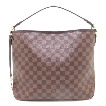 Louis Vuitton Damier Delightful PM Shoulder Bag Ebene Brown