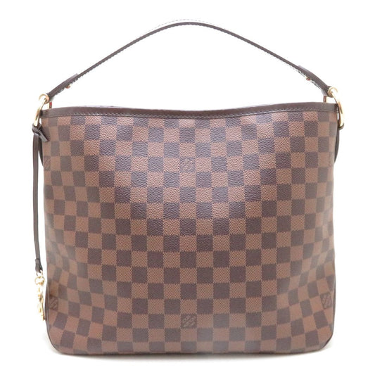 Louis Vuitton Damier Delightful PM Shoulder Bag Ebene Brown