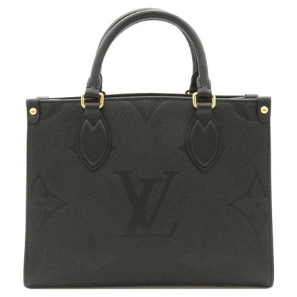 Louis Vuitton 2way Bag On The Go PM Noir Black Monogram