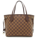 Louis Vuitton Damier Neverfull PM Ebene Tote Bag Brown