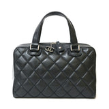 Chanel Weisse Handbag Black