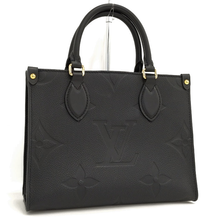 Louis Vuitton On The Go PM 2way Handbag In Monogram Emplante Noir