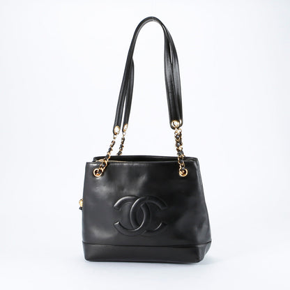 Chanel Lamb Long Shoulder Chain Tote Bag
