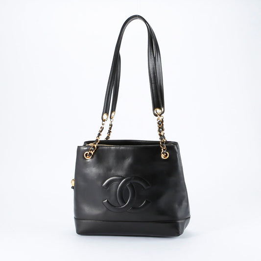 Chanel Lamb Long Shoulder Chain Tote Bag