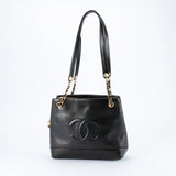 Chanel Lamb Long Shoulder Chain Tote Bag