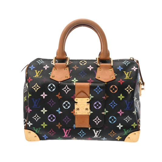 Louis Vuitton Multicolor Speedy 30 Noir Monogram