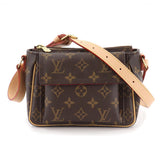 Louis Vuitton Monogram Viva Cite PM Shoulder Bag Brown