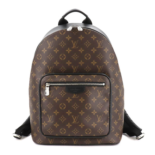 Louis Vuitton Monogram Macassar Josh NV Backpack Rucksack Brown Black