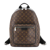 Louis Vuitton Monogram Macassar Josh NV Backpack Rucksack Brown Black