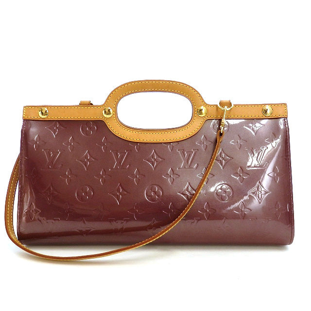 Louis Vuitton Vernis Roxbury Drive 2WAY Handbag Shoulder Bag Violet