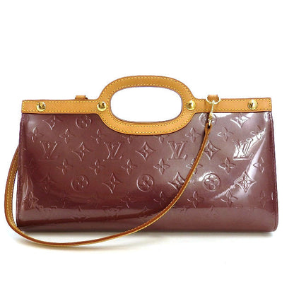 Louis Vuitton Vernis Roxbury Drive 2WAY Handbag Shoulder Bag Violet