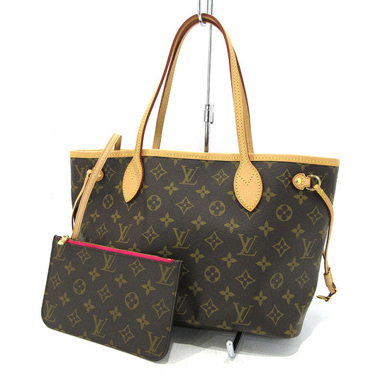 Louis Vuitton Monogram Neverfull PM Tote Bag M41245 Brown