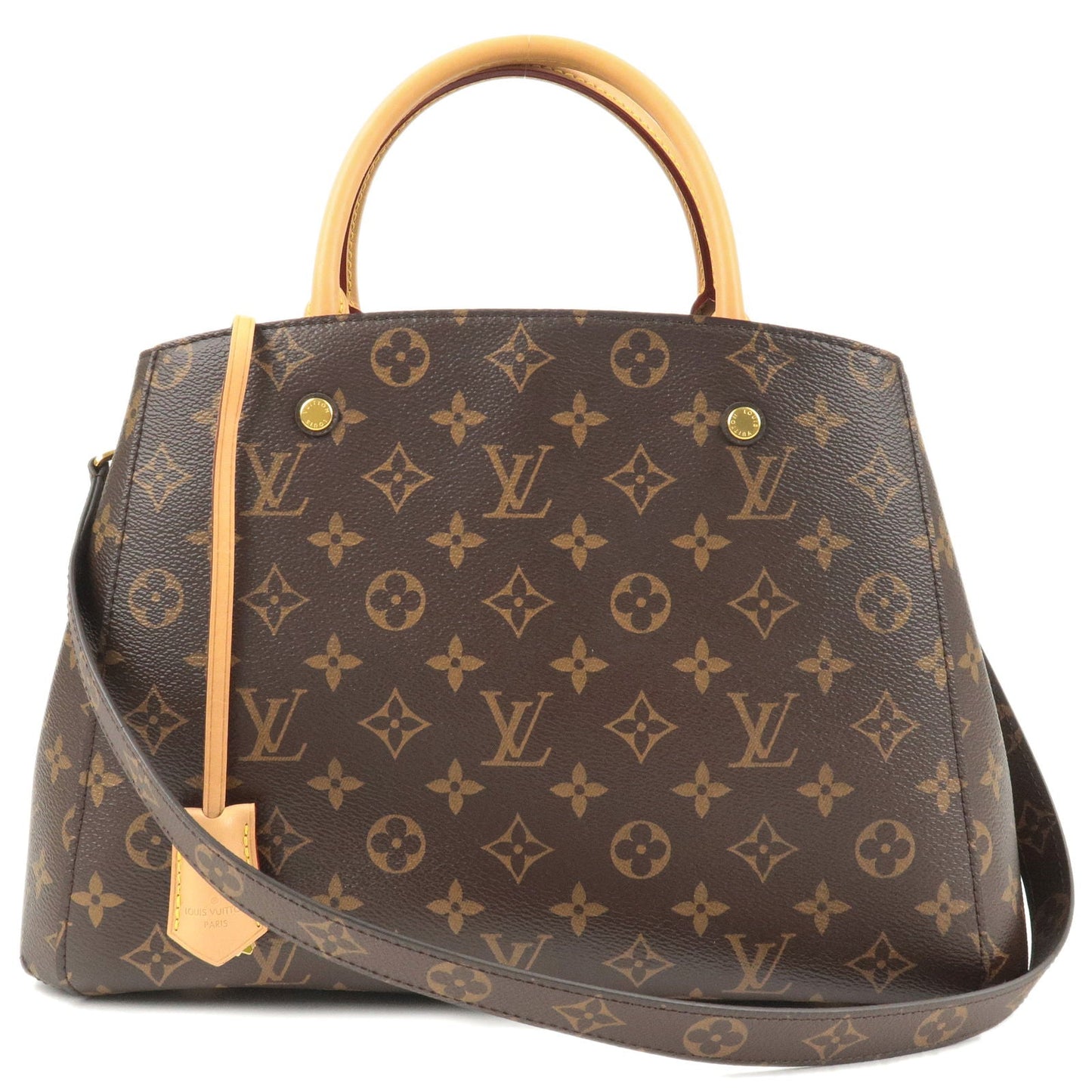 Louis Vuitton Monogram Montaigne MM 2WAY Bag Handbag Shoulder Bag