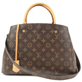 Louis Vuitton Monogram Montaigne MM 2WAY Bag Handbag Shoulder Bag