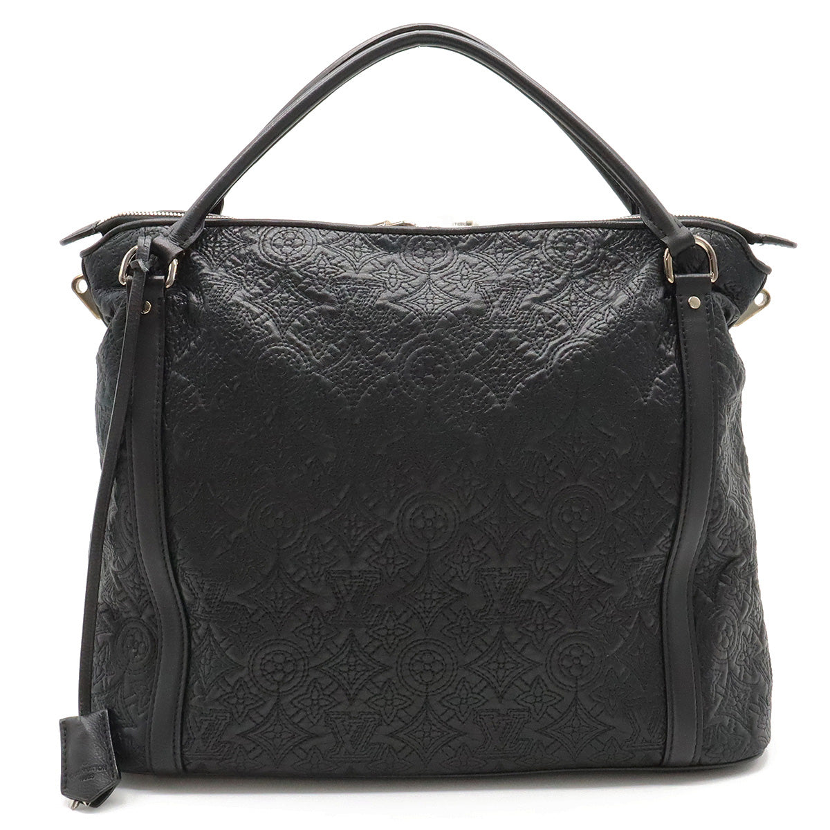 Louis Vuitton Monogram Antia Ixia MM Tote Bag Handbag Noir Black