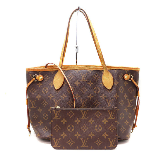 Louis Vuitton Neverfull PM Bag Tote Bag Monogram Canvas Pivoine Brown