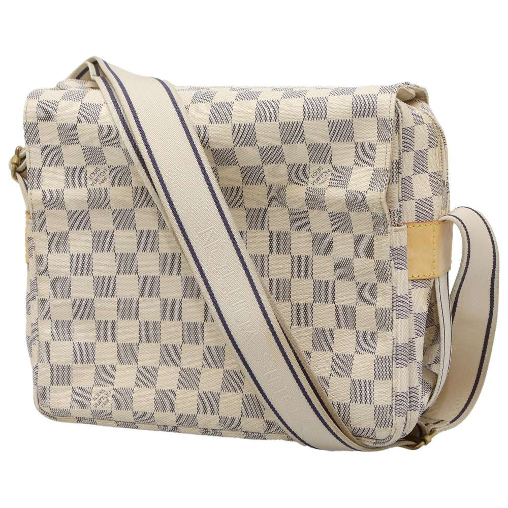 Louis Vuitton Shoulder Bag Damier Azur Naviglio