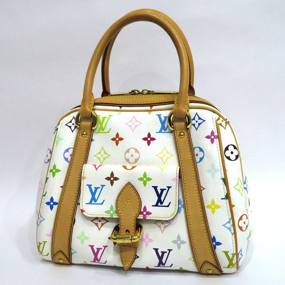 Louis Vuitton Monogram Priscilla Bag Multicolor White