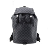 Louis Vuitton Damier Graphite Zack Backpack Silver Metal Fittings