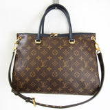 Louis Vuitton Monogram Pallas Shoulder Bag Black