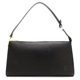 Louis Vuitton Epi Pochette Accessoire Noir Accessory Pouch