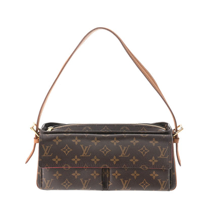 Louis Vuitton Monogram Viva Cite MM Brown Canvas Shoulder Bag