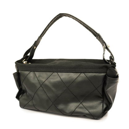 Chanel Shoulder Bag Paris Biarritz Canvas Black