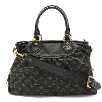 Louis Vuitton Monogram Denim NeoCabby MM Tote Bag
