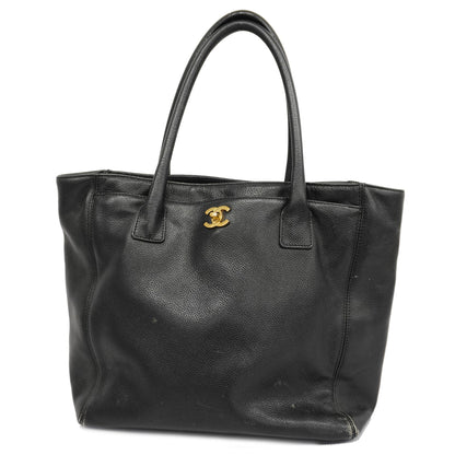 Chanel Tote Bag Executive Tote Caviar Skin Black