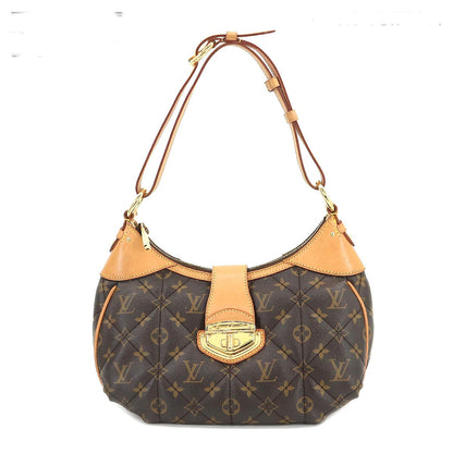 Louis Vuitton Monogram Etoile City Bag PM Shoulder Brown Gold Hardware