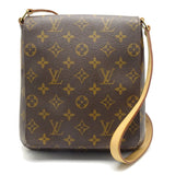 Louis Vuitton Monogram M tte Salsa Short Shoulder Bag Brown