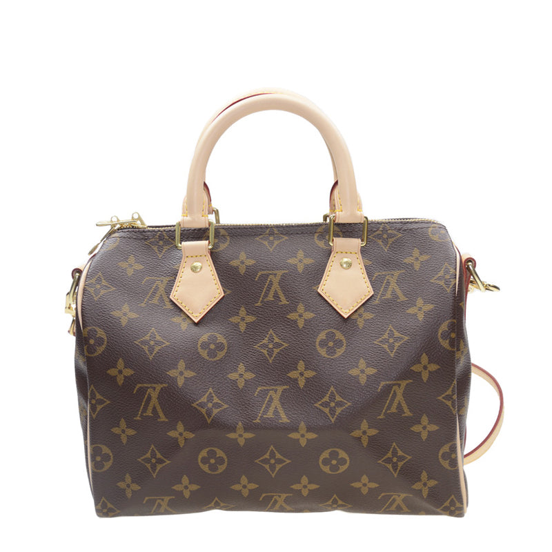 Louis Vuitton Speedy Bandouliere Leather Brown