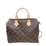 Louis Vuitton Speedy Bandouliere Leather Brown