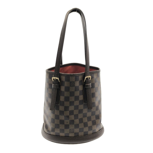 Louis Vuitton Marais Bucket Bag Ebene Damier Canvas
