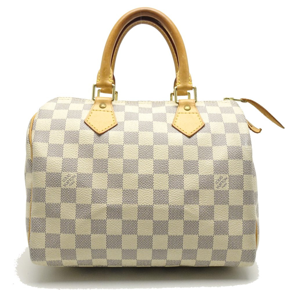 Louis Vuitton Damier Azur Speedy 25 Boston Bag