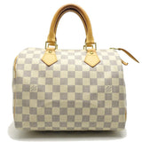 Louis Vuitton Damier Azur Speedy 25 Boston Bag