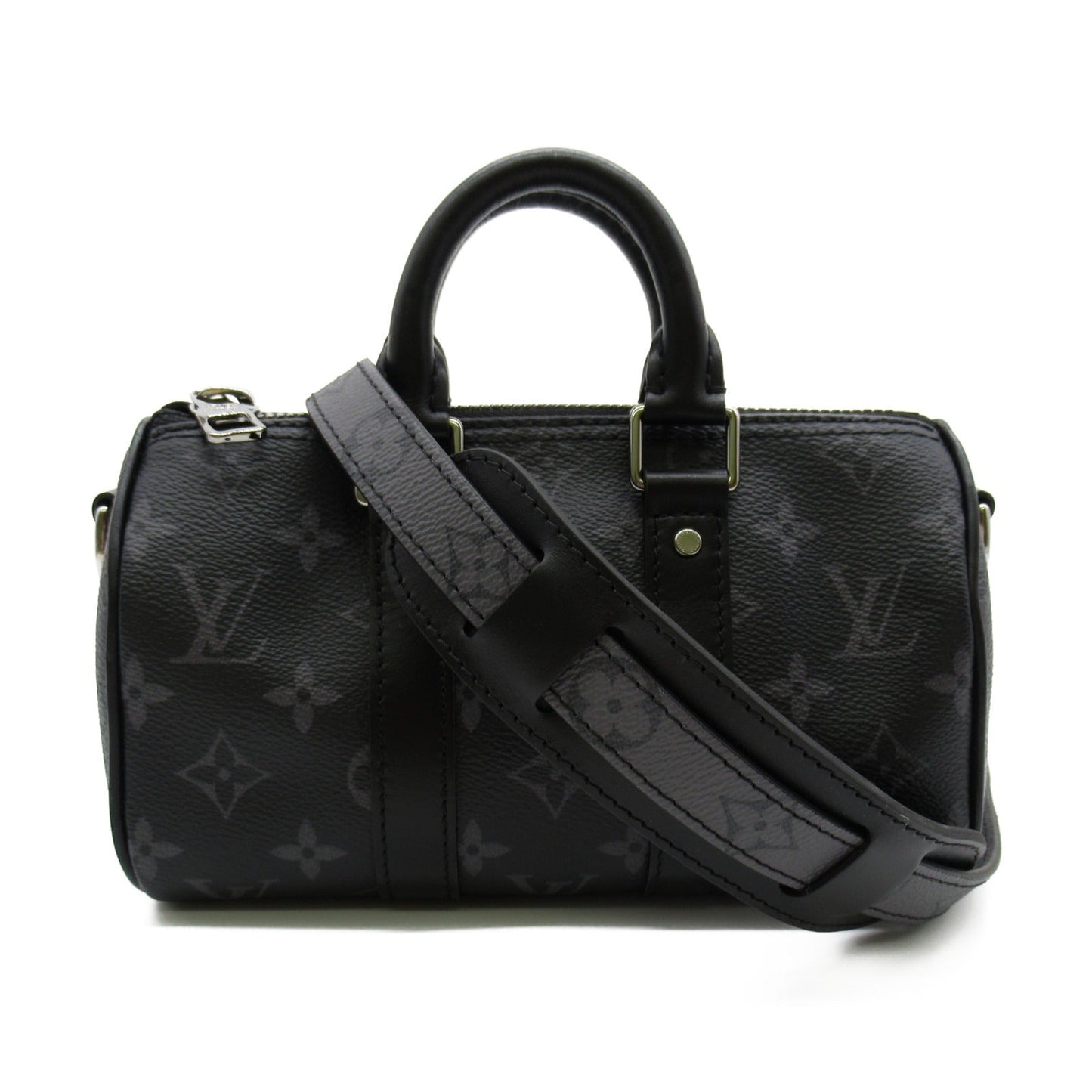Louis Vuitton Keepall XS Shoulder Bag Canvas Monogram Eclipse Black
