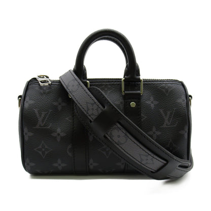 Louis Vuitton Keepall XS Shoulder Bag Canvas Monogram Eclipse Black