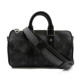 Louis Vuitton Keepall XS Shoulder Bag Canvas Monogram Eclipse Black