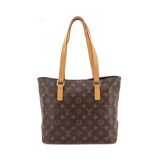 Louis Vuitton Monogram Hippo Piano Tote Bag Brown Gold Metal Fittings