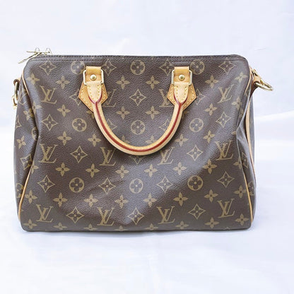 Louis Vuitton Monogram Speedy Bandouliere Shoulder Bag