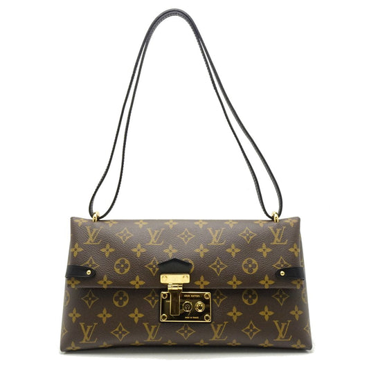 Louis Vuitton Monogram Sac Triangle PM Brown Shoulder Bag