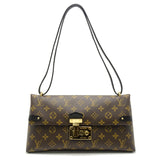 Louis Vuitton Monogram Sac Triangle PM Brown Shoulder Bag