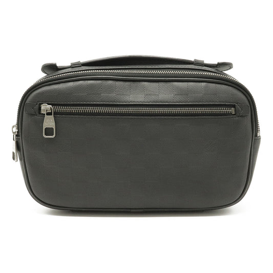 Louis Vuitton Damier Infini Anbrail Body Bag Waist Bum Bag Onyx Black