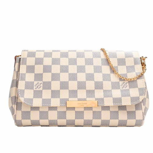 Louis Vuitton Azur Favorite PM 2WAY Shoulder Bag White