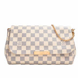 Louis Vuitton Azur Favorite PM 2WAY Shoulder Bag White