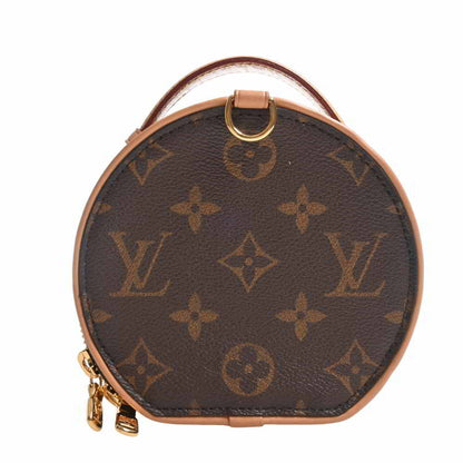 Louis Vuitton Monogram Mini Boite Chapeau Shoulder Bag Brown