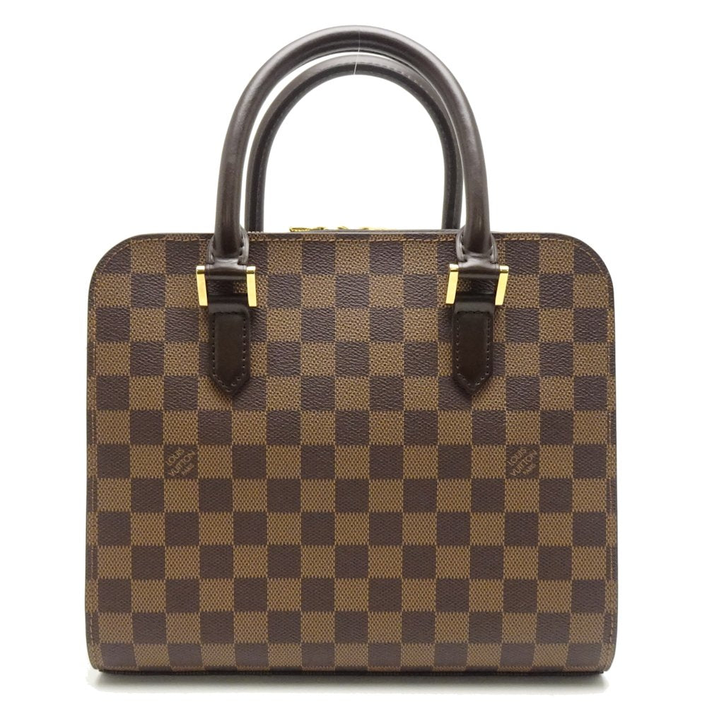 Louis Vuitton  Damier Triana Ebene Handbag